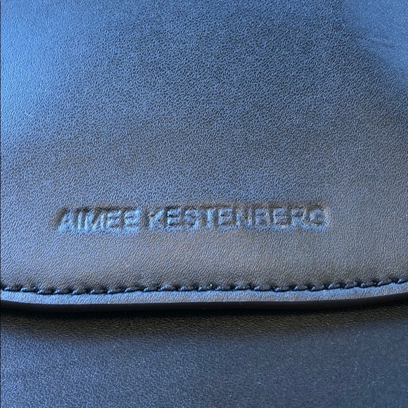 Aimee Kerstenberg Black Leather Bag. - Picture 2 of 8